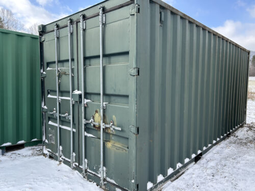 Close up of Portable Storage Container delivered by JacMal small version