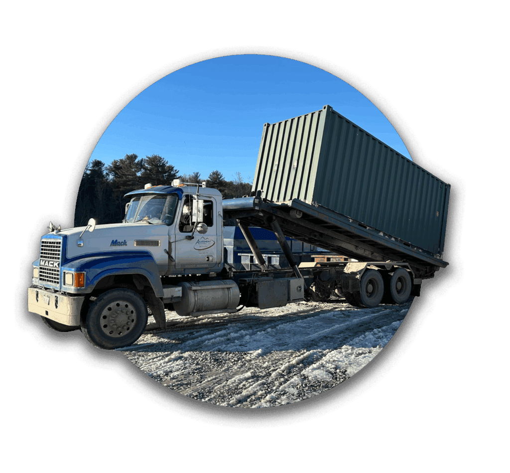 delivery of portable storage container